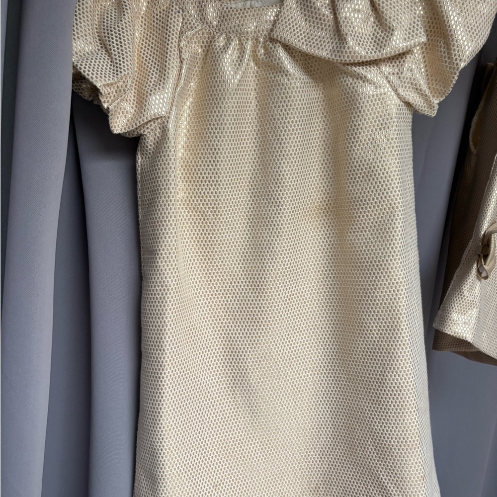 Janie and Jack Cream Dress